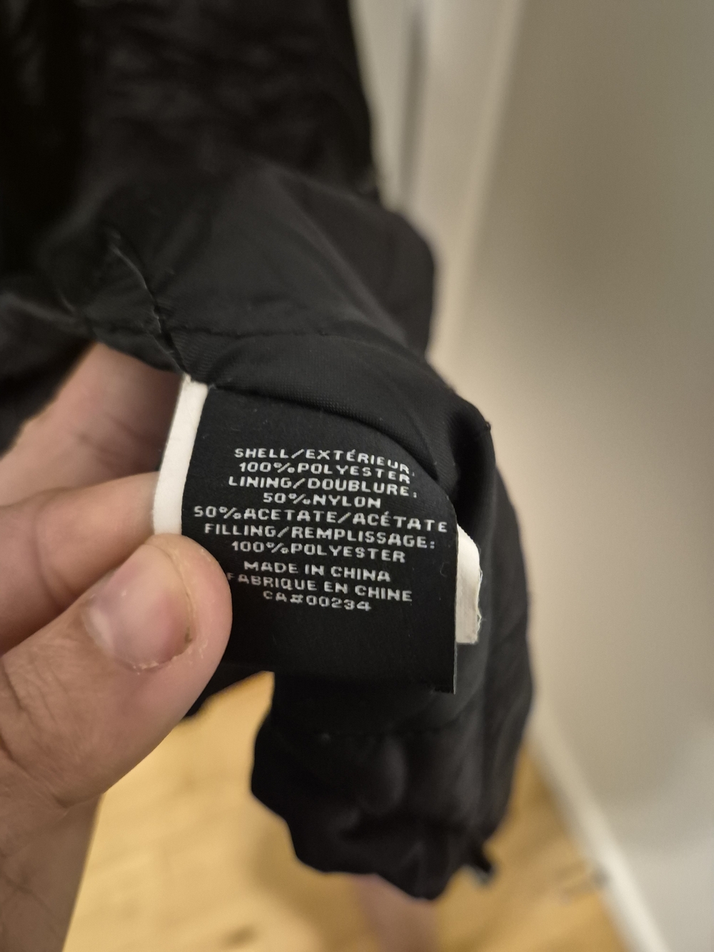 London Fog Black Hooded Utility Jacket - Picture 9 of 12